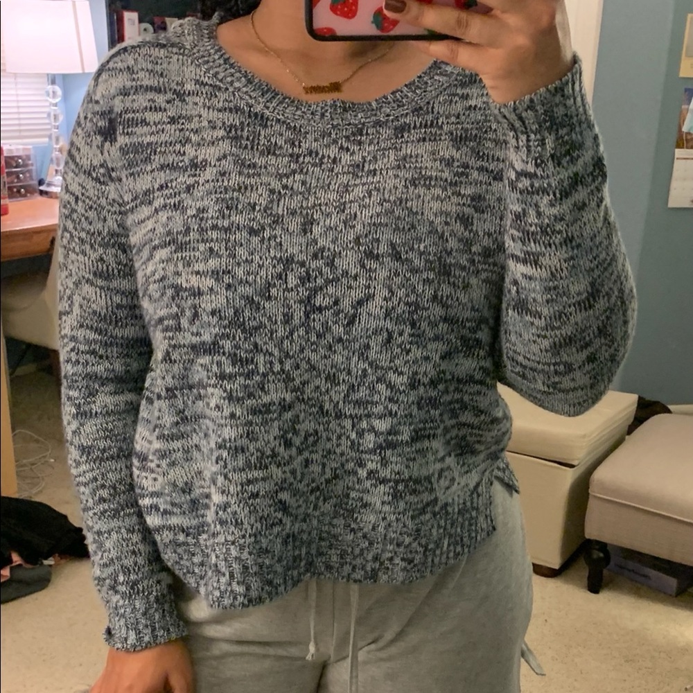 Blue marled Sweater